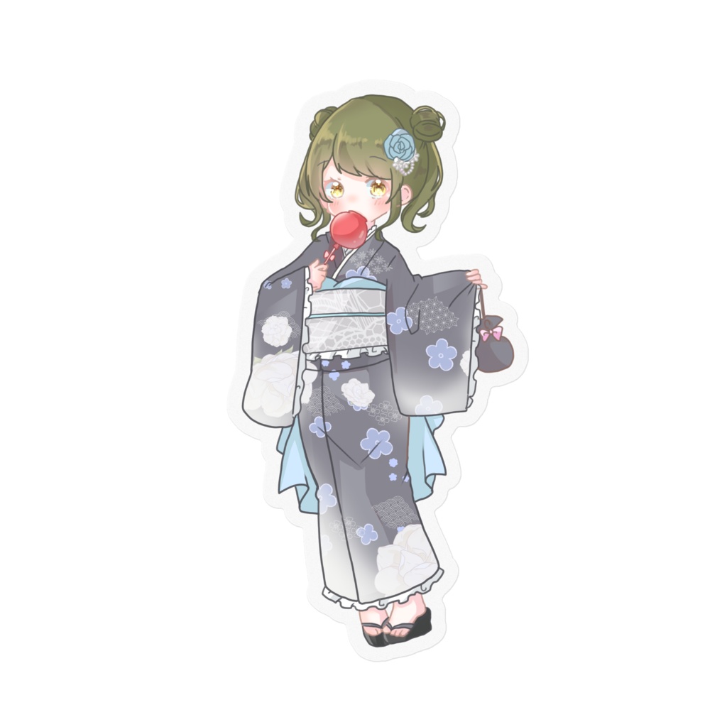 桜花咲 浴衣