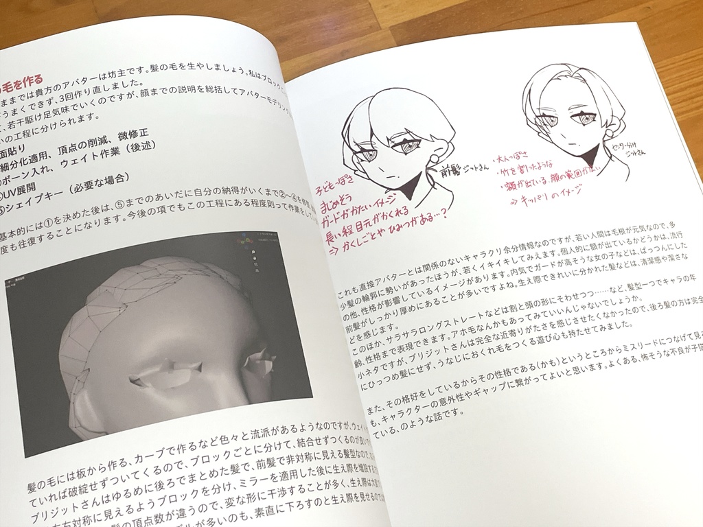 【書籍版】糖負屋アバター ブリジット制作手記