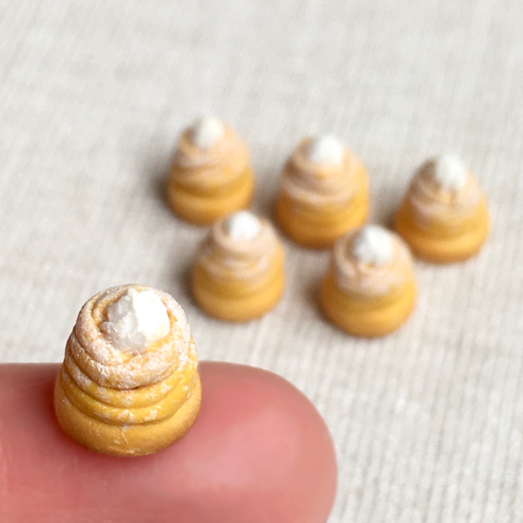 ミニチュア モンブラン miniature mont blanc cake