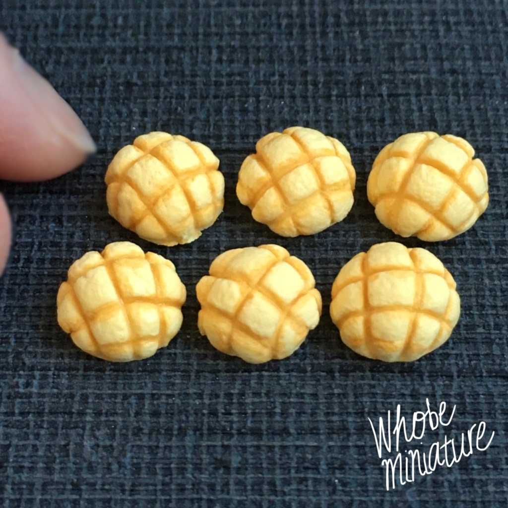 ミニチュア ミニメロンパン mini melonpan
