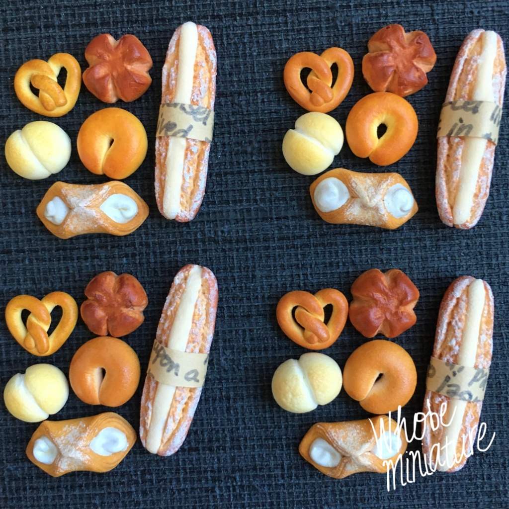ミニチュア パン詰め合わせ 1セット miniature bread set