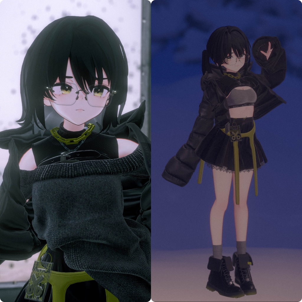 【オリジナル3Dモデル】メビカ / Mevica V.2ボディアップデート追加