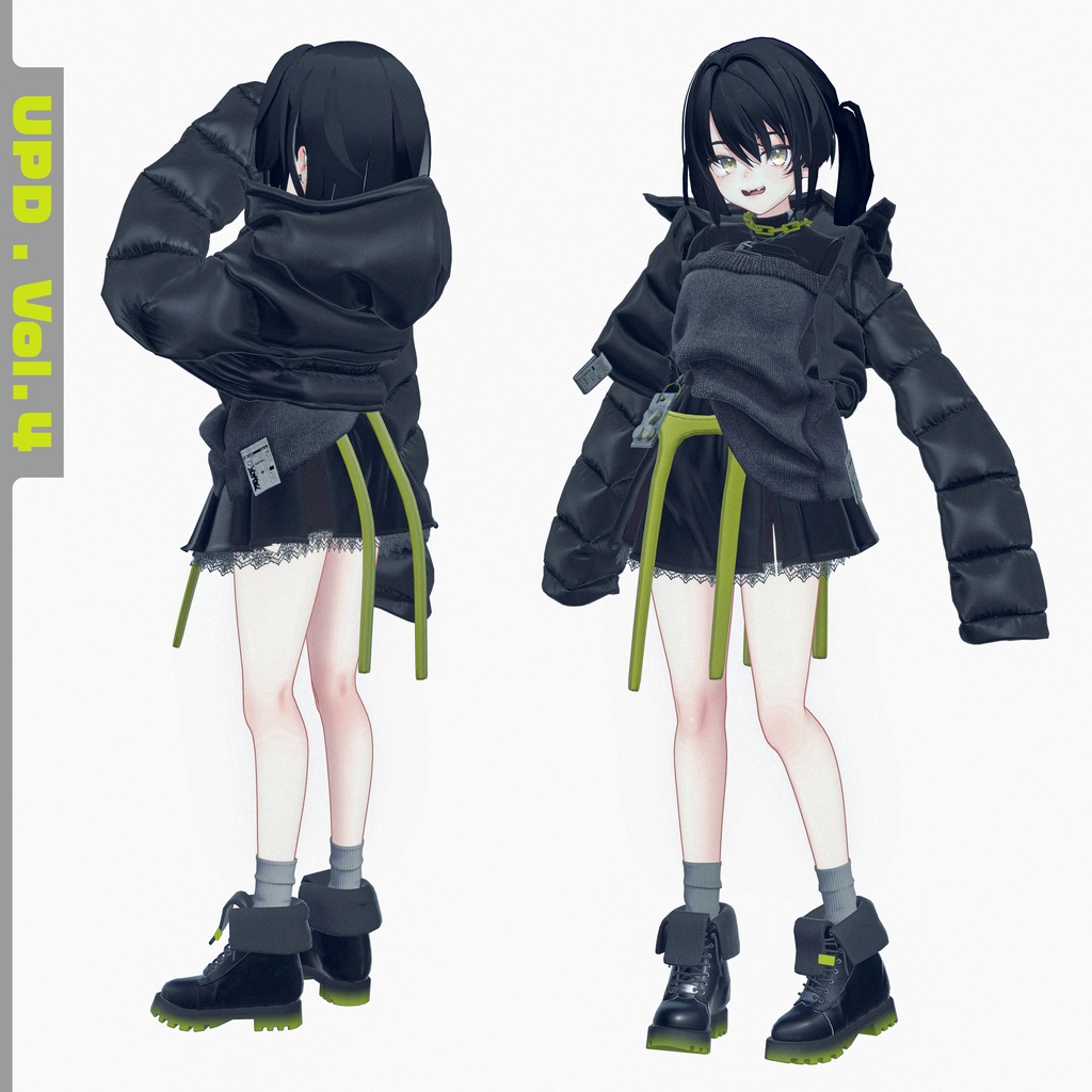 【オリジナル3Dモデル】メビカ / Mevica V.2ボディアップデート追加