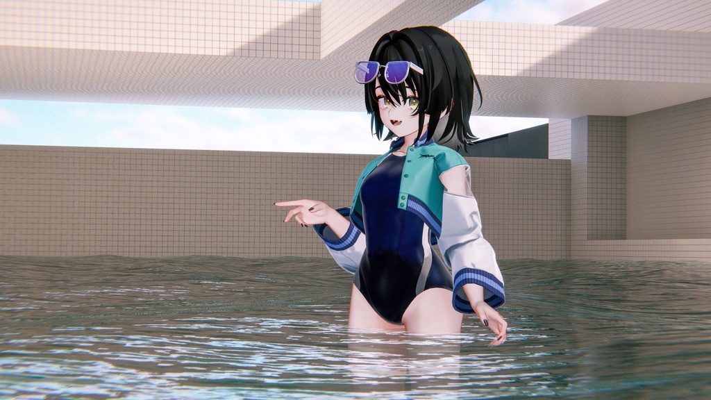 【オリジナル3Dモデル】メビカ / Mevica , 衣装アップデート追加