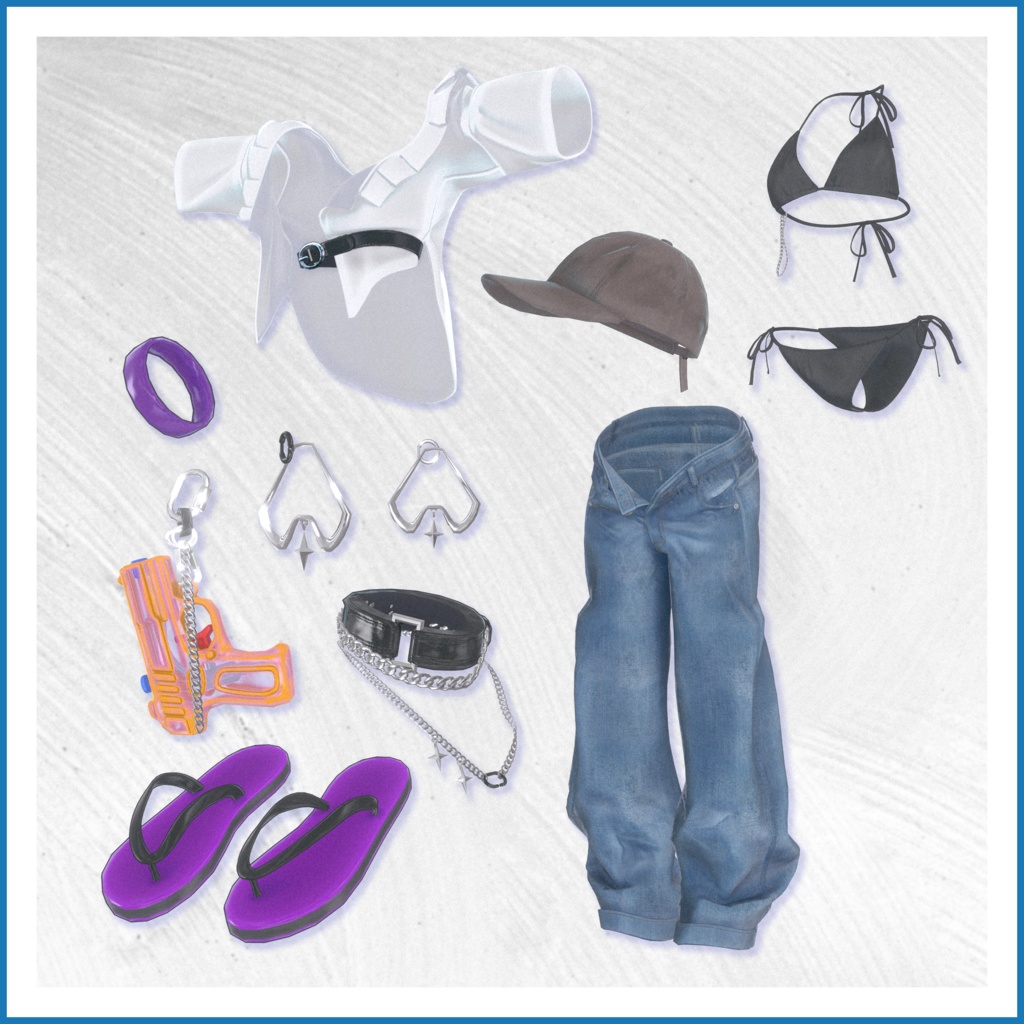 メビカ ”ゆるビキニ” フルセット衣装