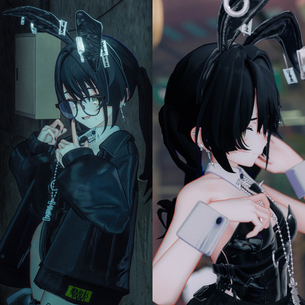 メビカ ”ろじうら真面目バニー” フルセット