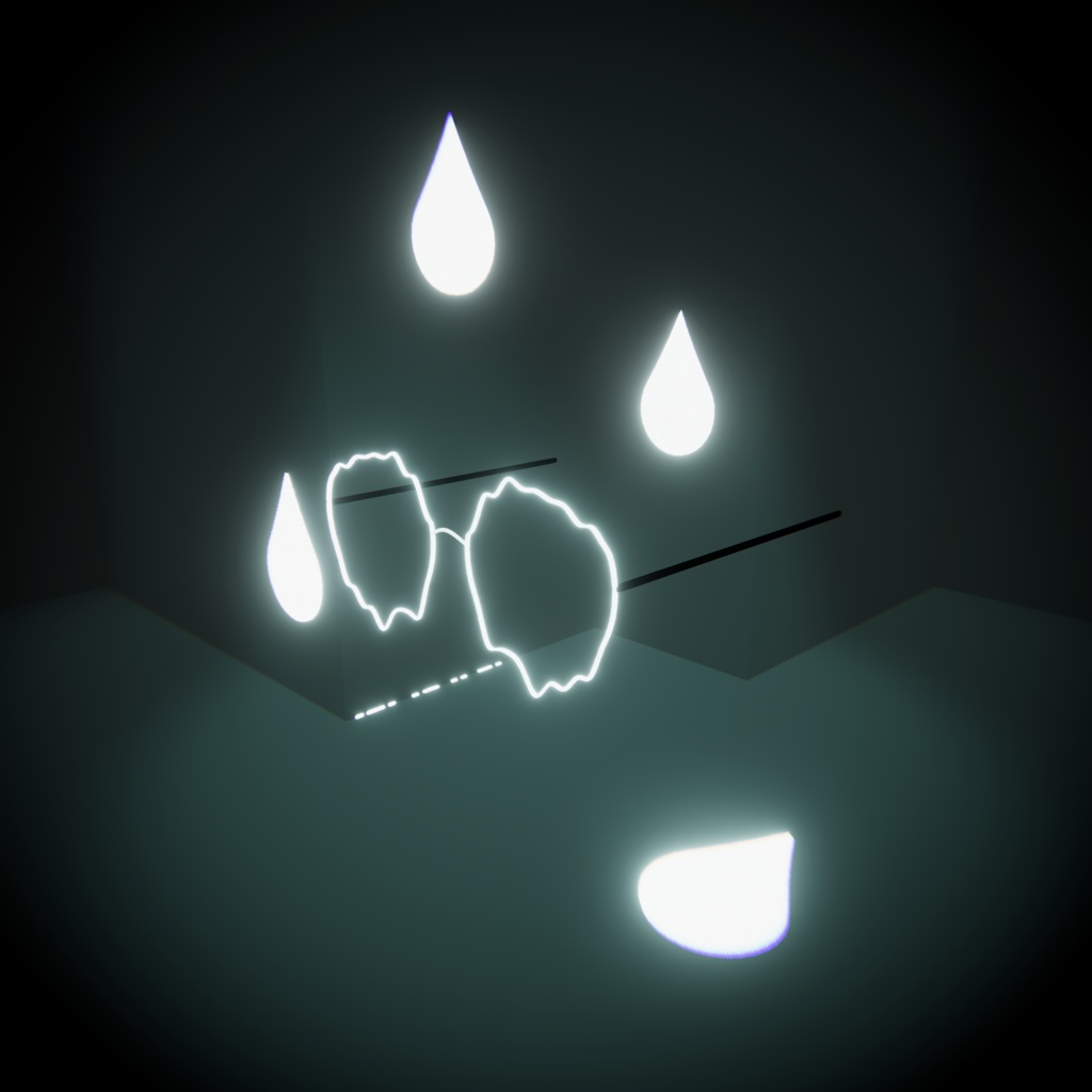 [VRChat Attachment] Collapsed Glasses