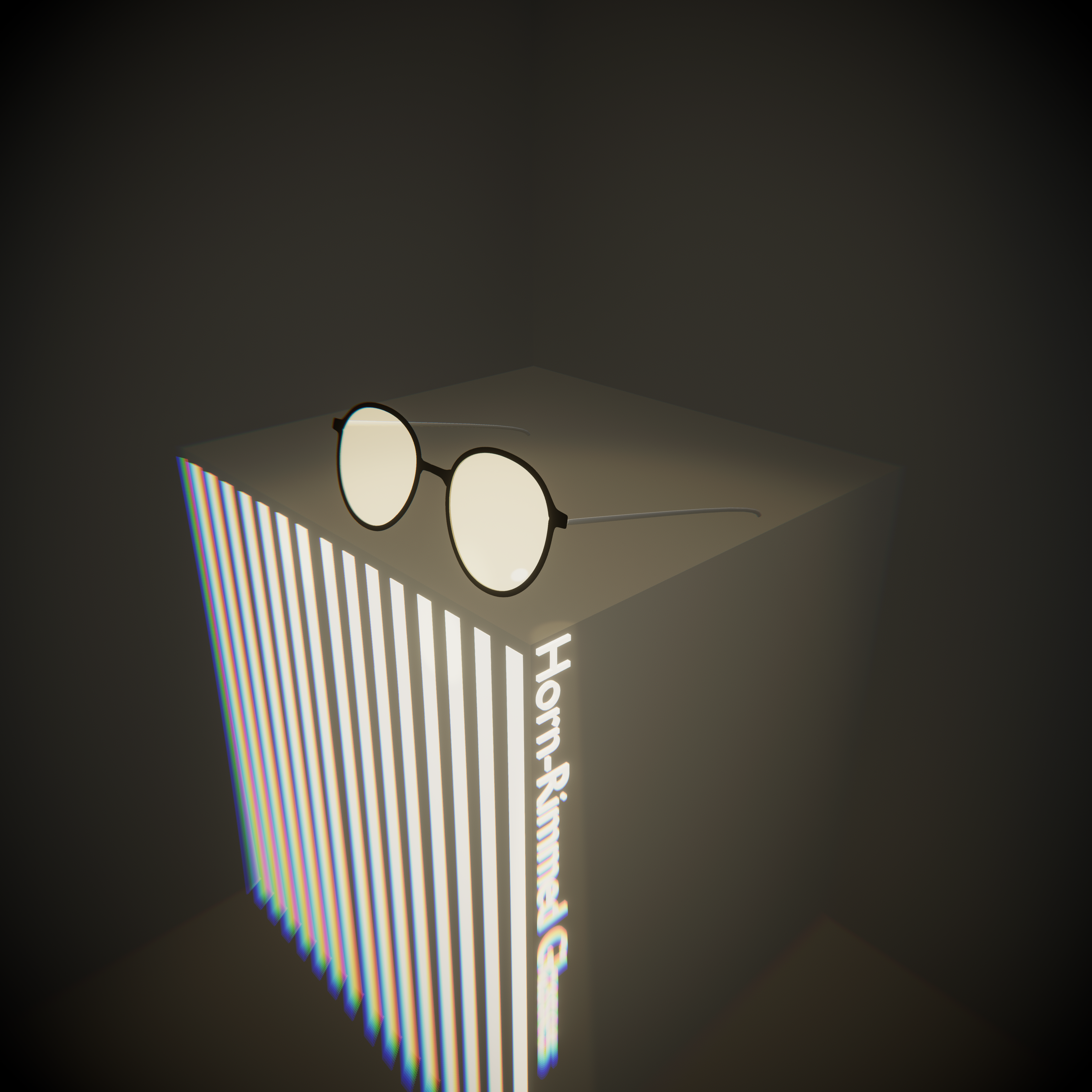 [VRChat Attachment] Horn-Rimmed Glasses