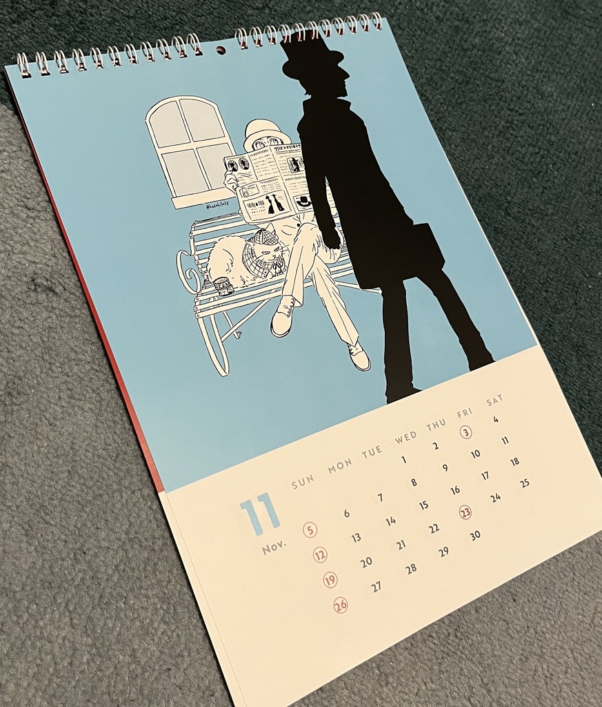 【300円引】2023壁掛けカレンダーA4サイズ