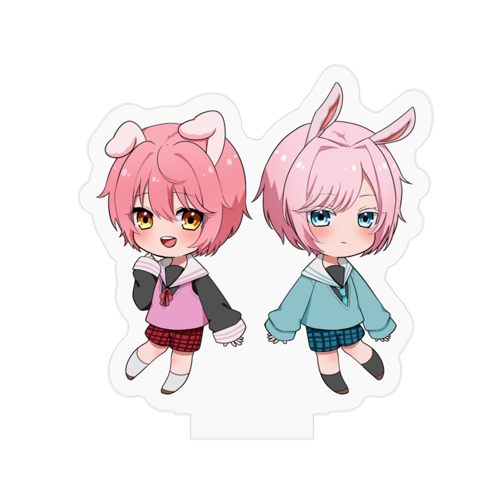 うさ耳少年アクスタ(翡翠&凪月)