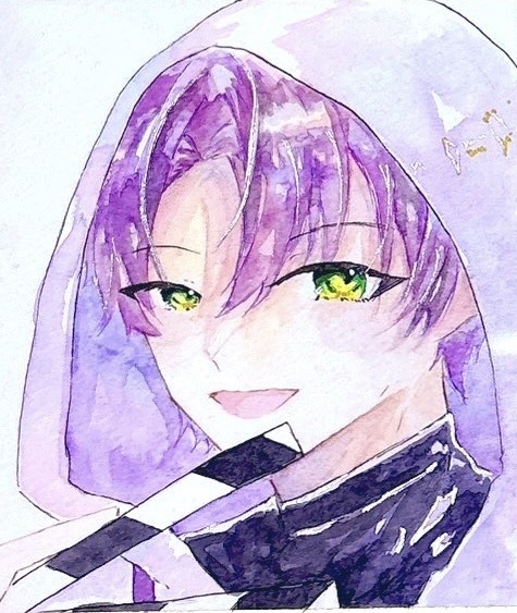 【にじそうさく10】イラスト色紙