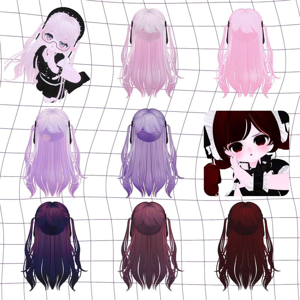 【ぽえりり】Daily Outfit&Hair【Poelili】