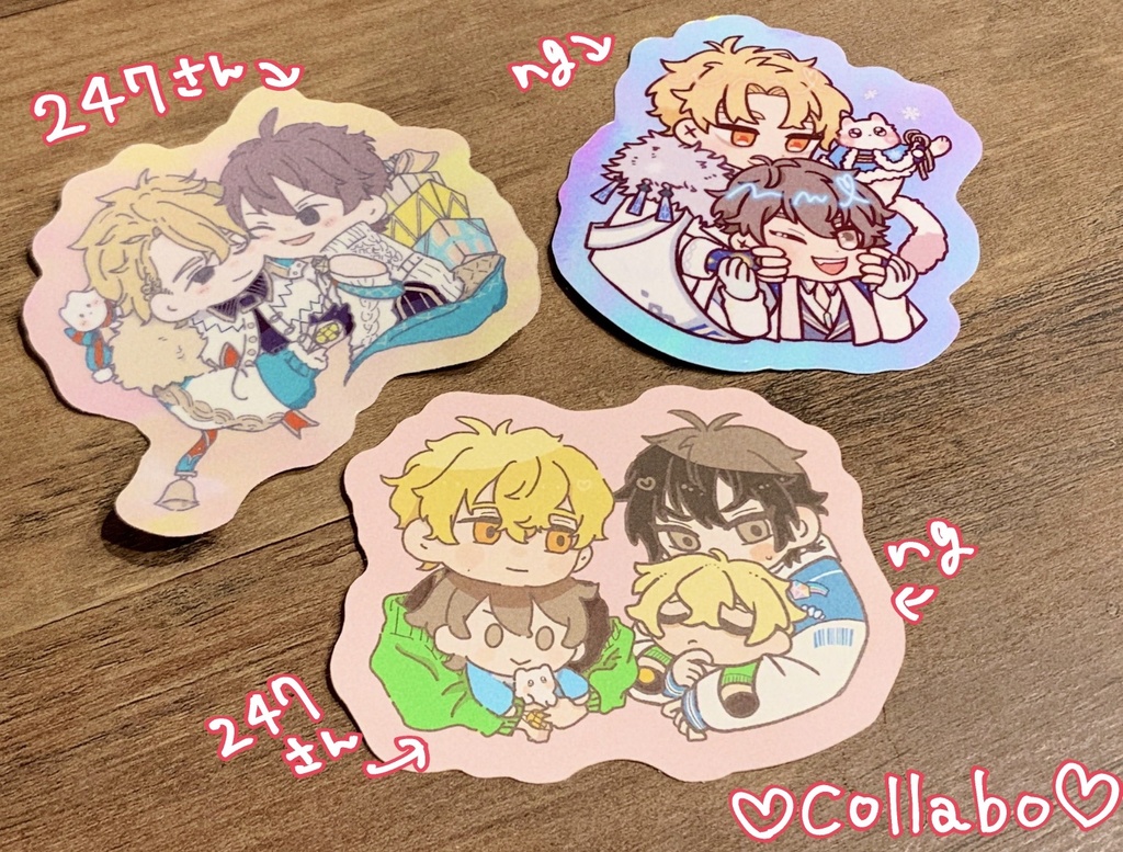 ステッカー3枚セット