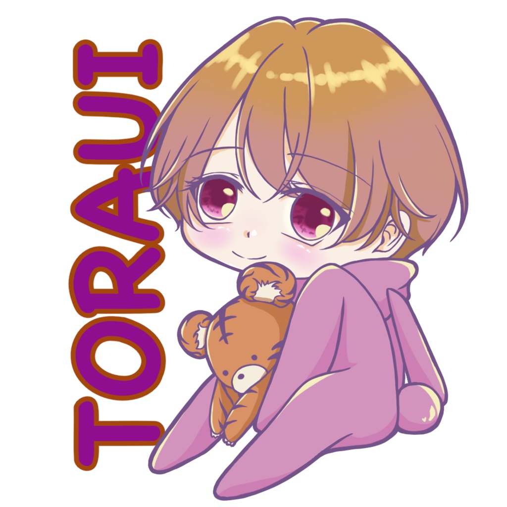 とらうい（うい）アクリルキーホルダー