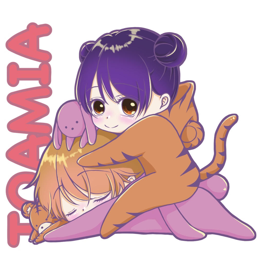 とあみあアクリルキーホルダー