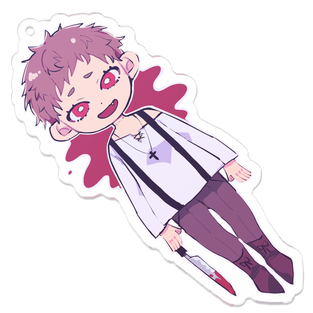 ｶﾞｦﾝ狂信者アクリルキーホルダー