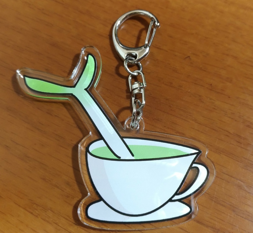 ネギティー アクリルキーホルダー