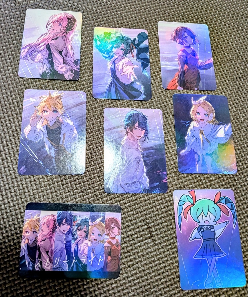 『ストリートライト』MVイラストカード8種セット