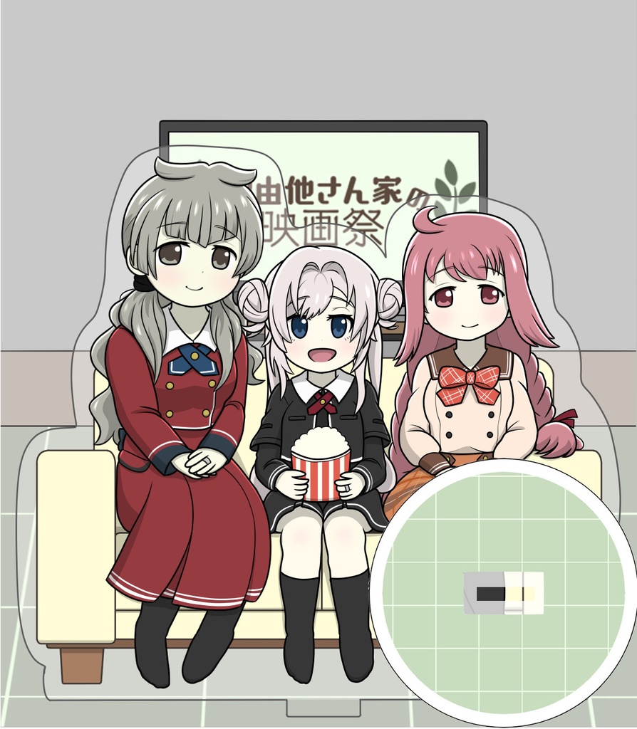 那由他さん家のアクリルスタンド