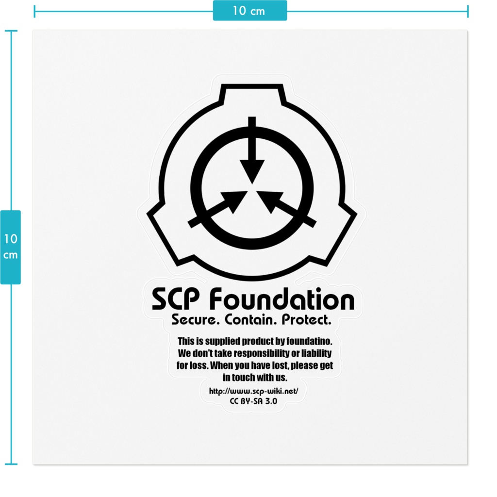 【SCP】何でも財団支給品ステッカー