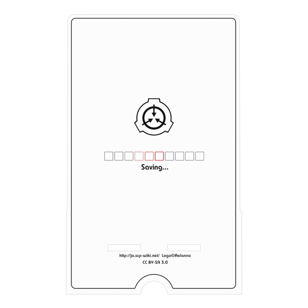 【SCP】アクリルスマホスタンド/Type-B