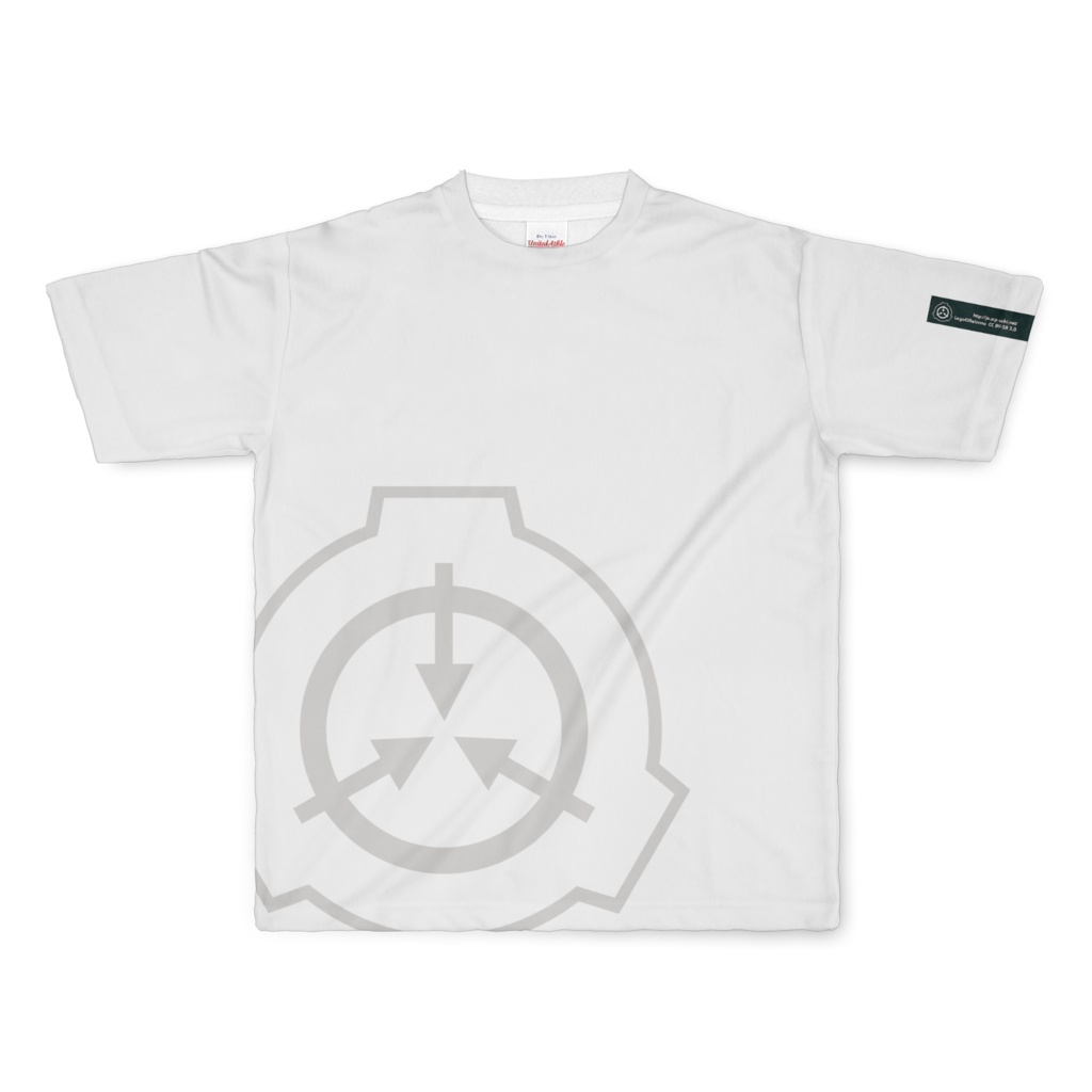 【SCP】財団ロゴTシャツ/フル印刷
