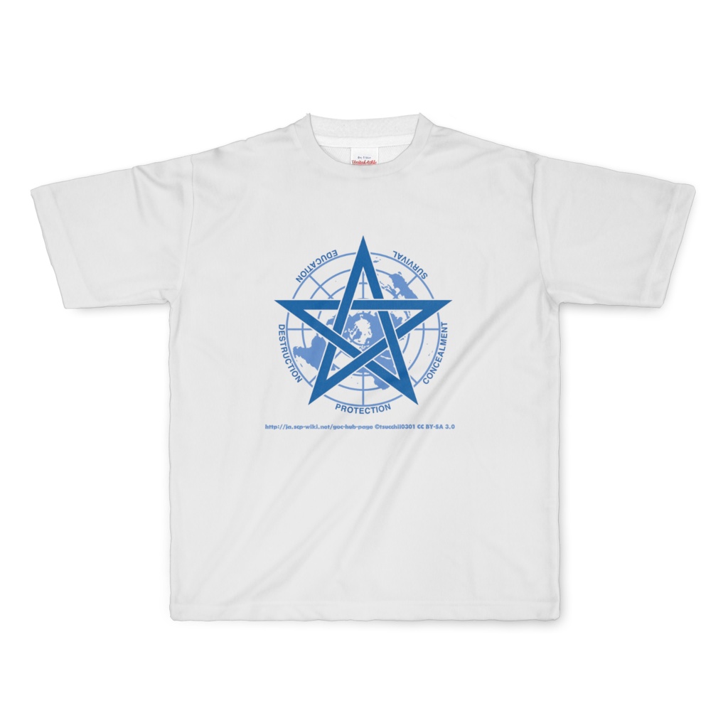 【SCP】GOCロゴＴシャツ／フル印刷