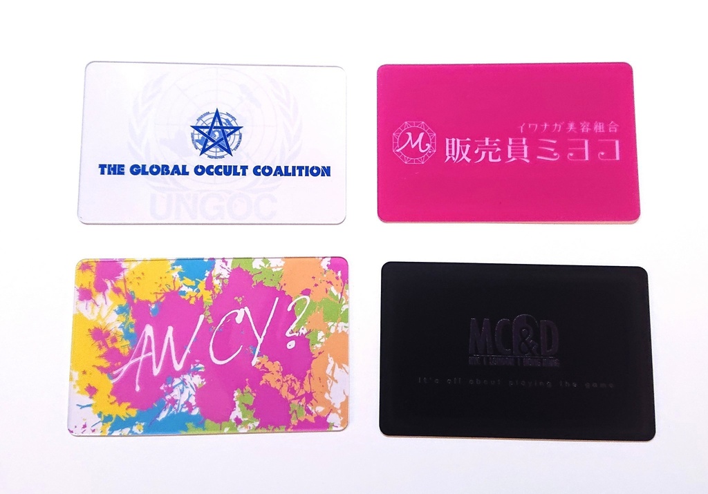 【SCP】要注意団体コレクションカード