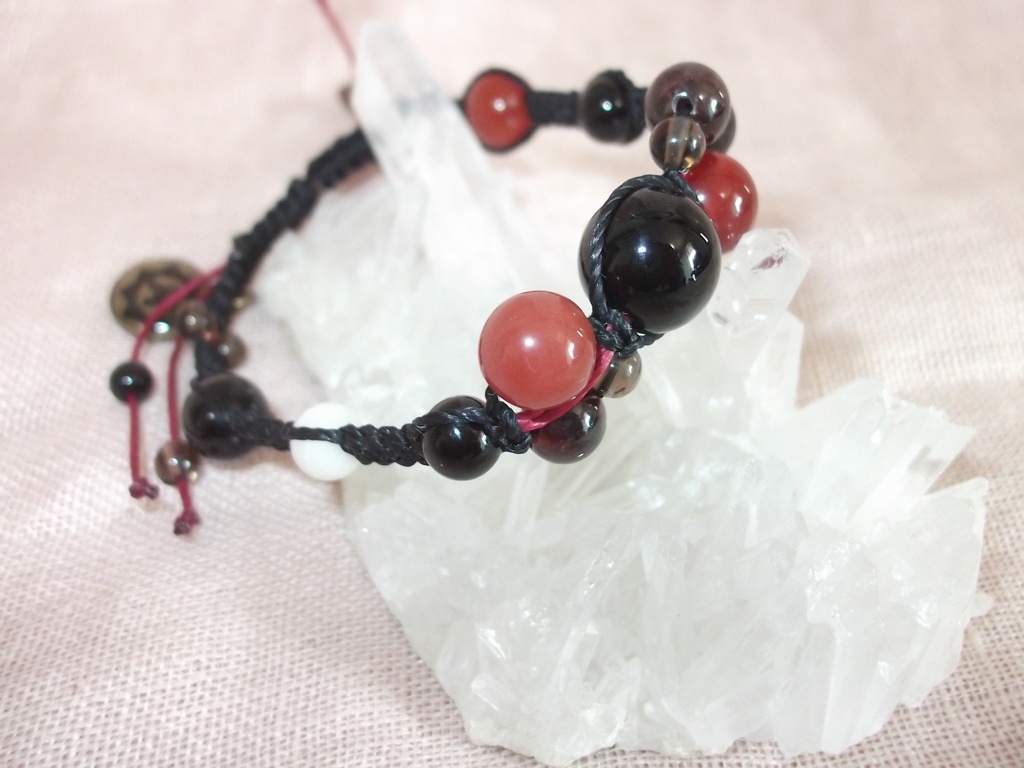 肥前忠広　刀剣男士天然石ブレスレット