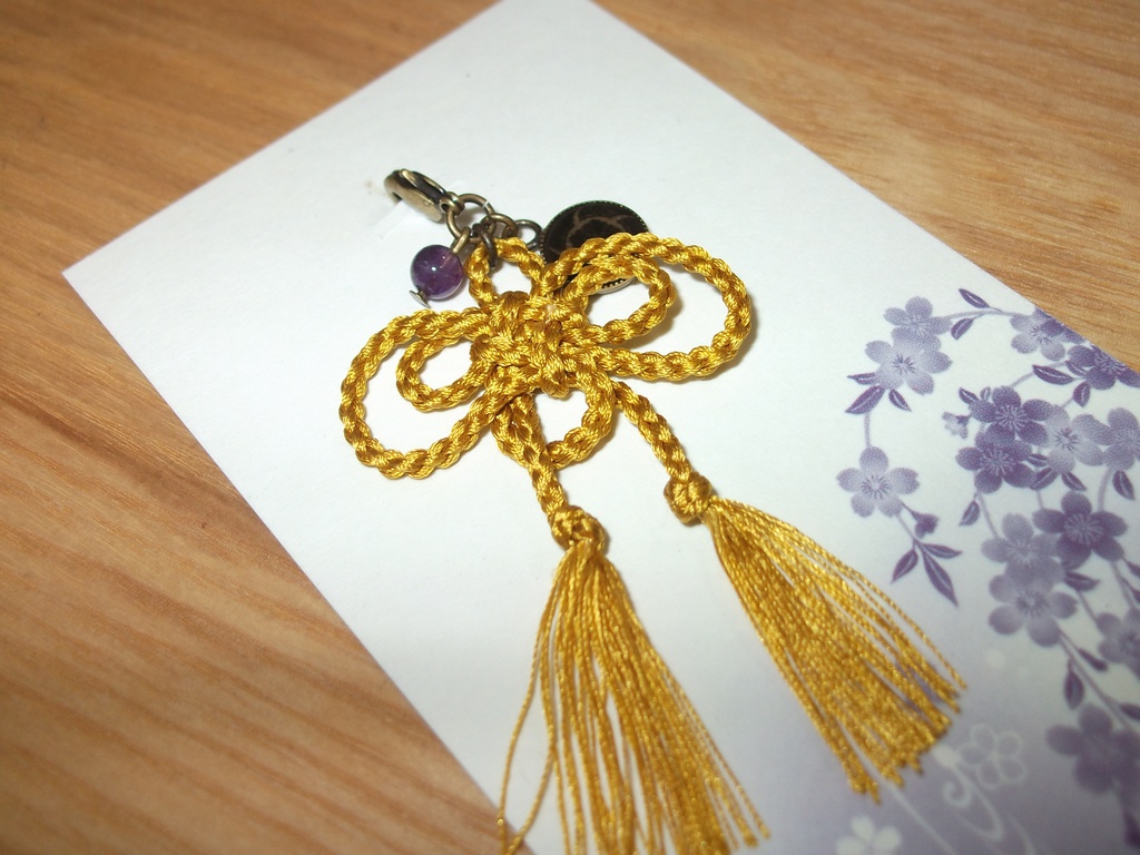 絹紐チャーム