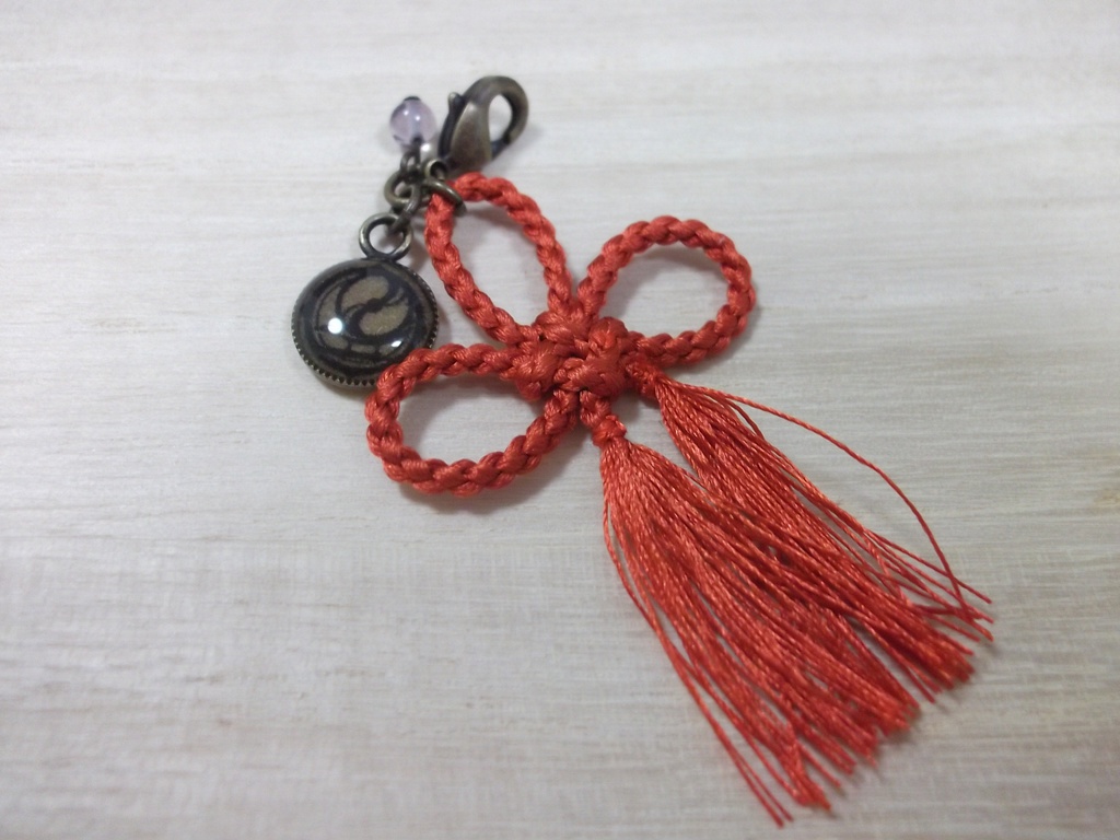 絹紐チャーム