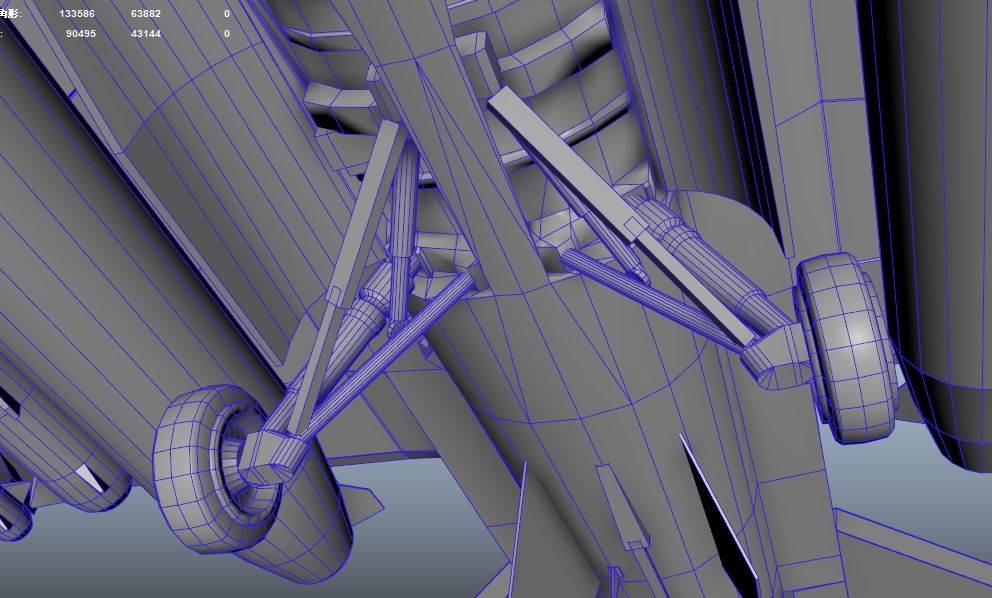 F-2A 3DCGmodel 洋上迷彩&試作機カラー(おまけ)