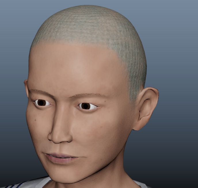 日本人女子高生 3DCGmodel キャラクターモデル