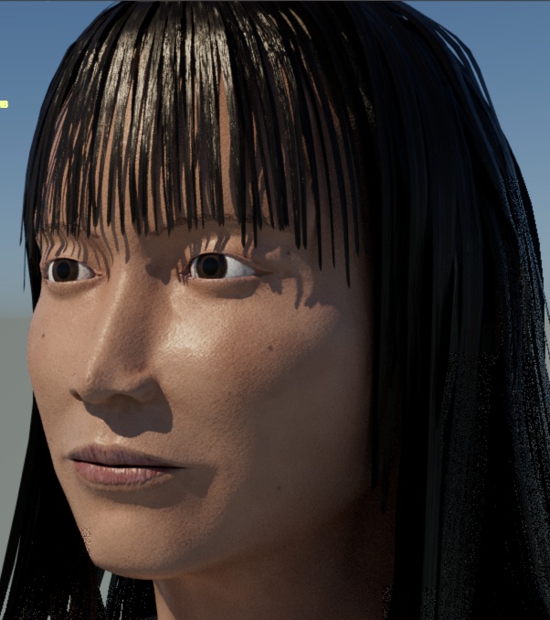 日本人女子高生 3DCGmodel キャラクターモデル