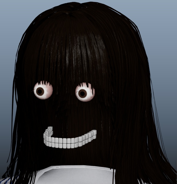 日本人女子高生 3DCGmodel キャラクターモデル