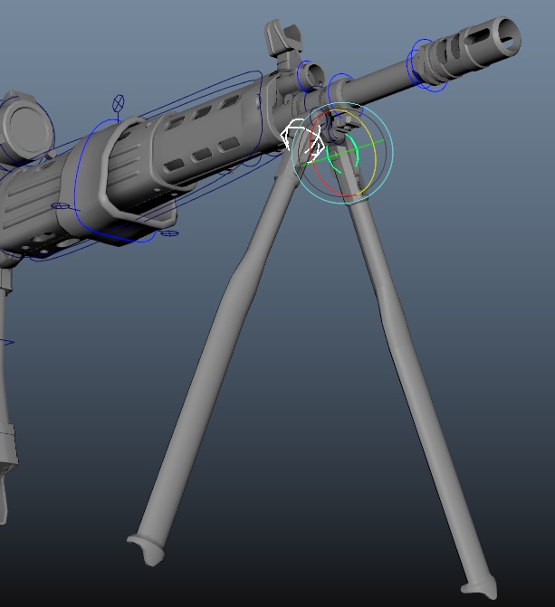 89式小銃 3DCGmodel アセット