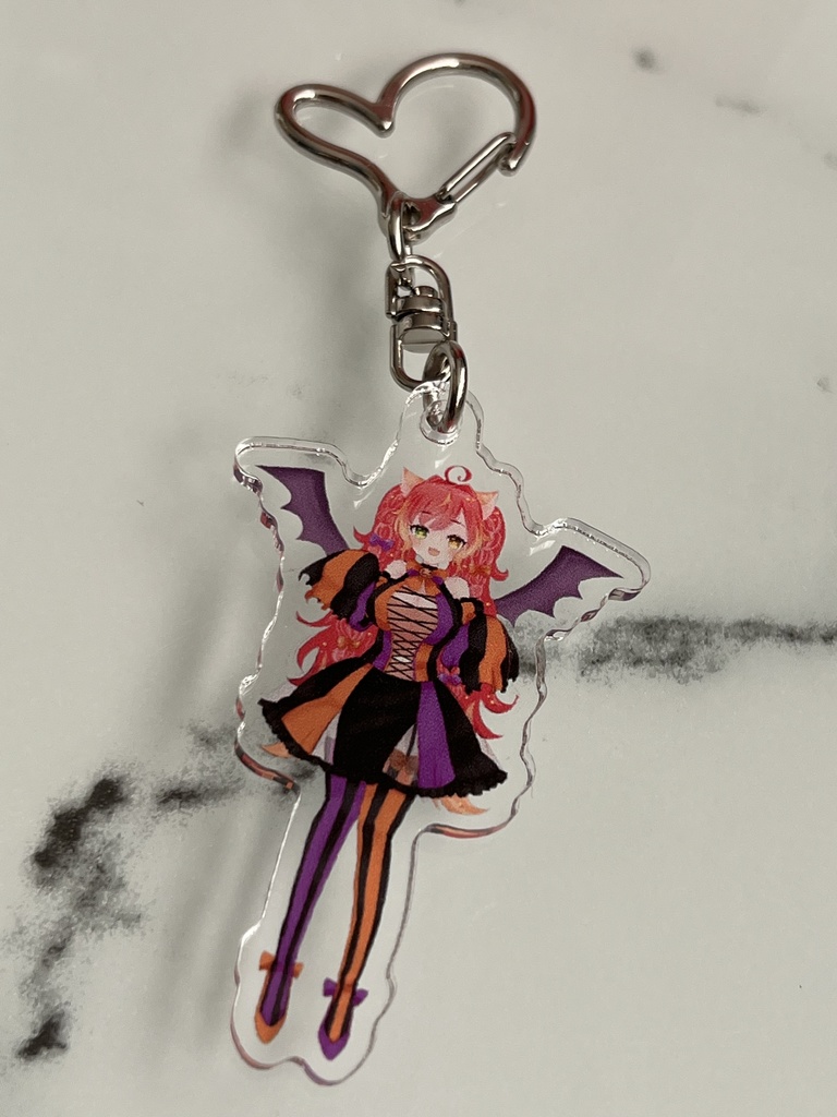 ハロウィン衣装アクリルキーホルダー