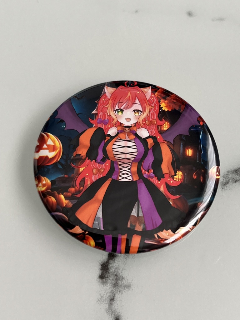 ハロウィン衣装　缶バッジ