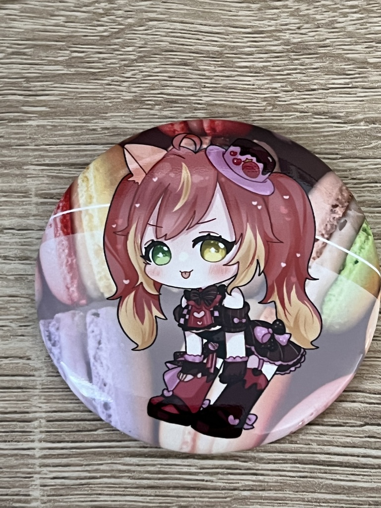 バレンタインSD缶バッジ