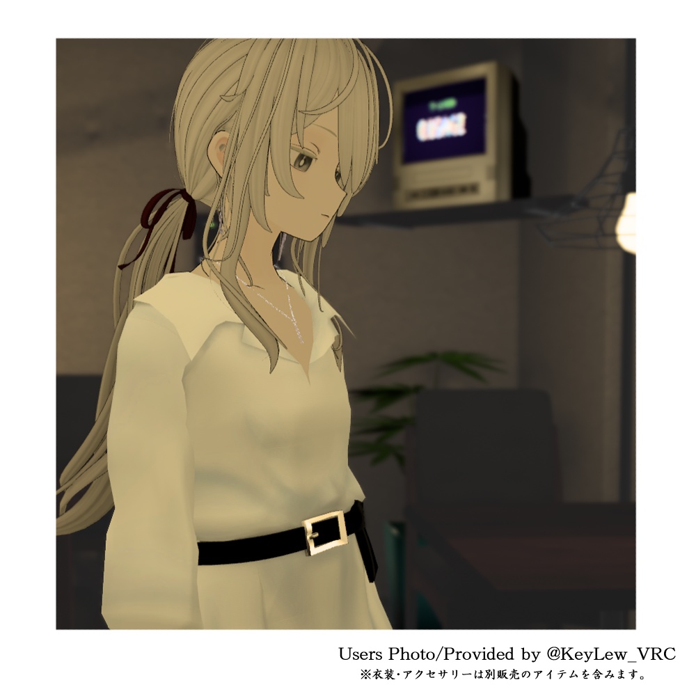 ロングシャツ&フレアパンツコーデ【Grus/透羽対応】#PRIPALI