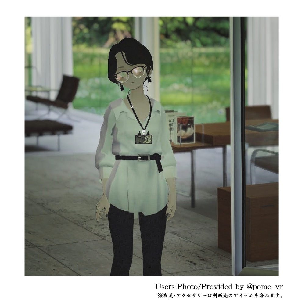 ロングシャツ&フレアパンツコーデ【Grus/透羽対応】#PRIPALI