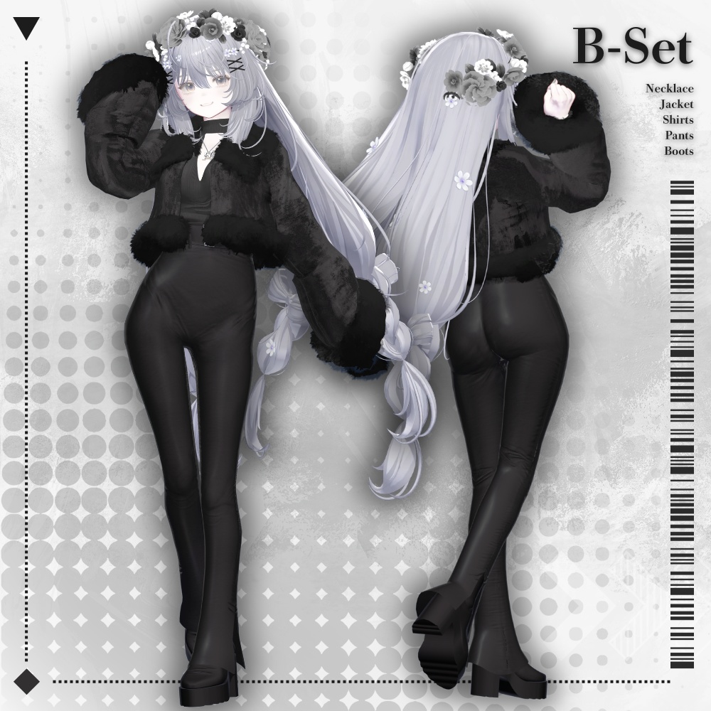 【マリシア版追加】『Cold Walks』 #PRIPALI 【20アバター対応】