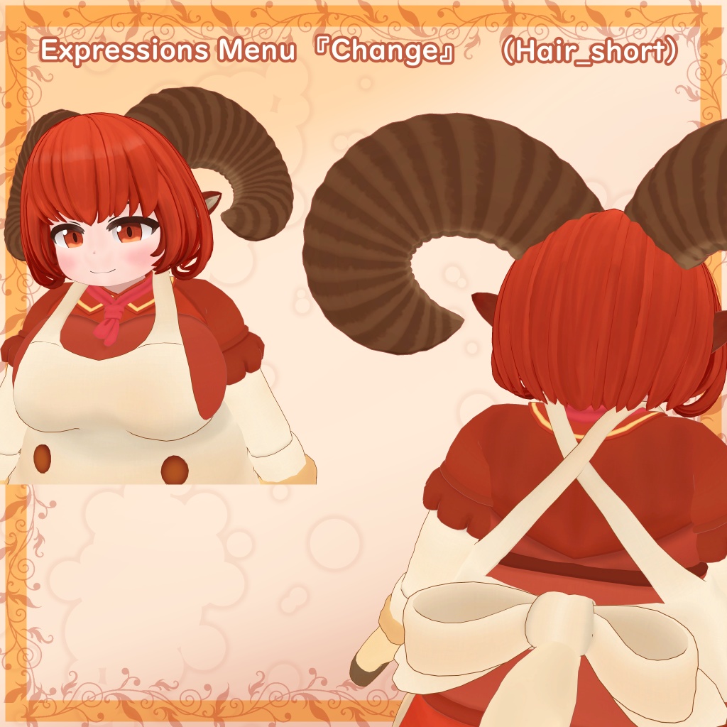 【オリジナル3Dモデル】ムフルー