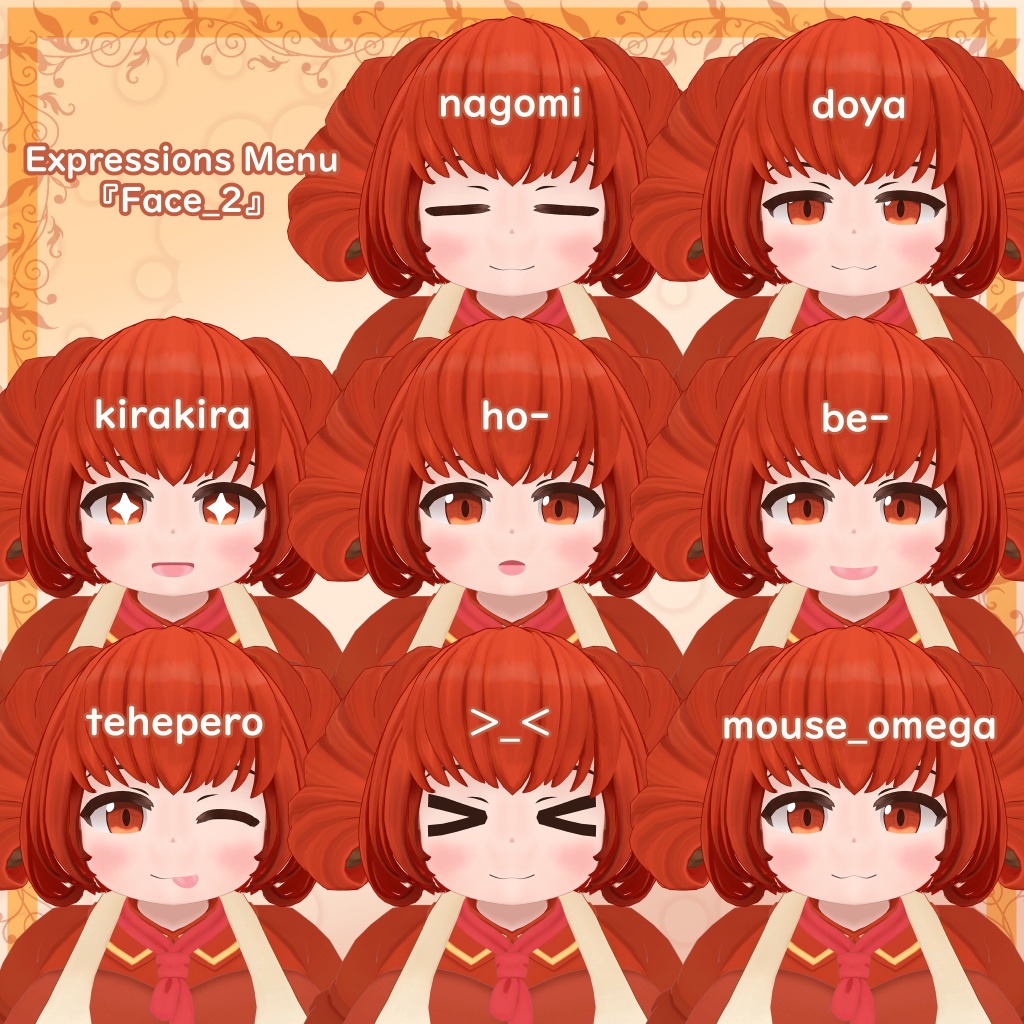 【オリジナル3Dモデル】ムフルー