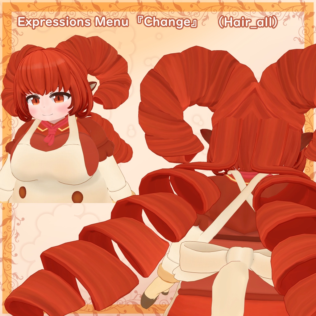 【オリジナル3Dモデル】ムフルー