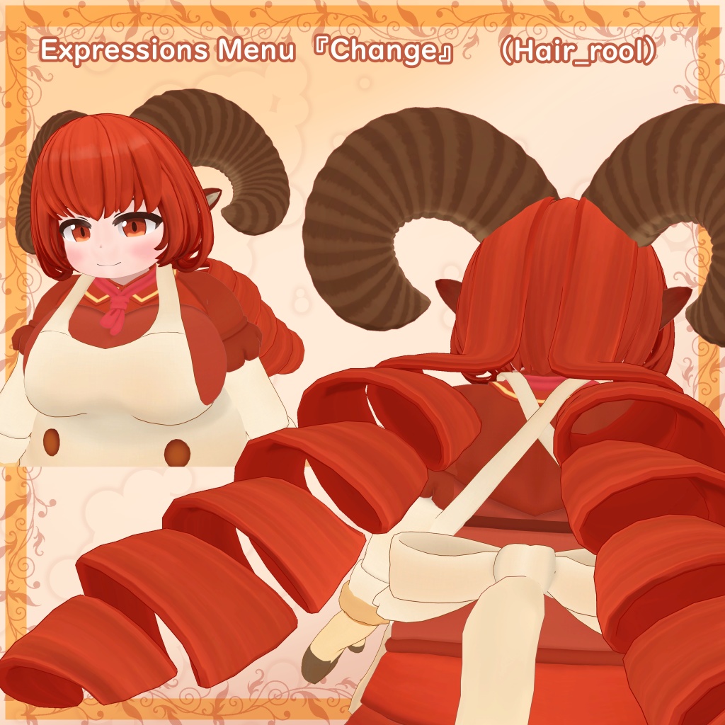 【オリジナル3Dモデル】ムフルー