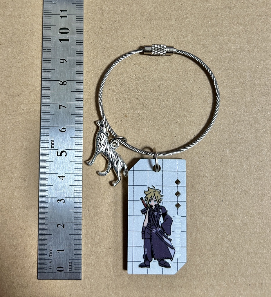 セフィロス+クラウド アクリルキーホルダーセット