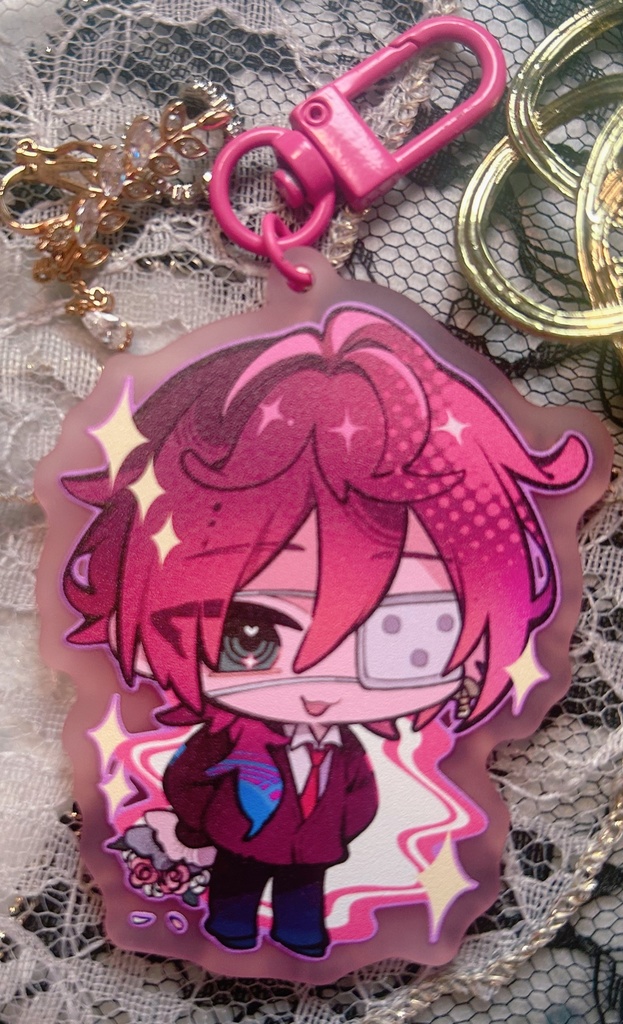 【非公式】ローレン･イロアス(モニタリングver)マットアクリルキーホルダー