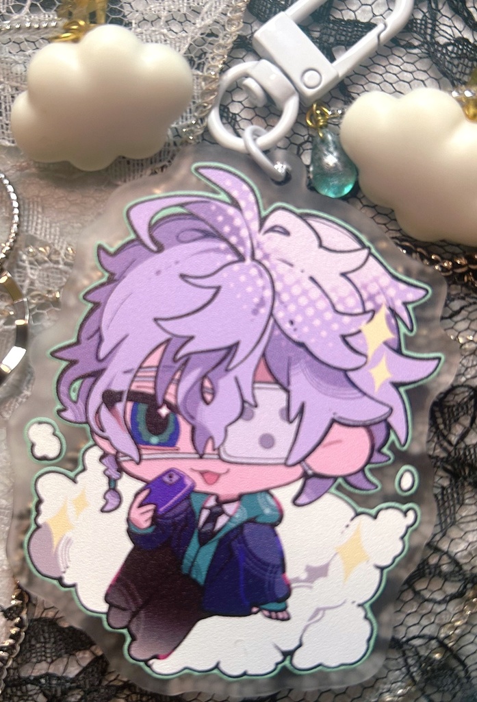 【非公式】叢雲カゲツ(モニタリングver)マットアクリルキーホルダー Dytica