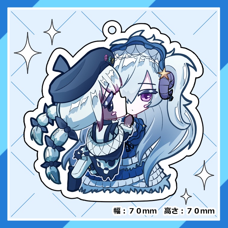 ノア＆アンアン(魔女化)アクリルキーホルダー